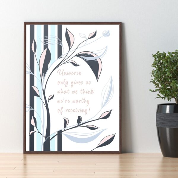 Artistic8 Wall Decoration Positive Affirmation
